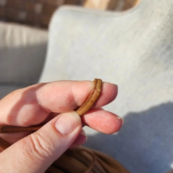 Bottega Veneta Mini Pouch 20 Authentic Brown Crossbody Clutch Leather Full Set - Picture 8 of 15